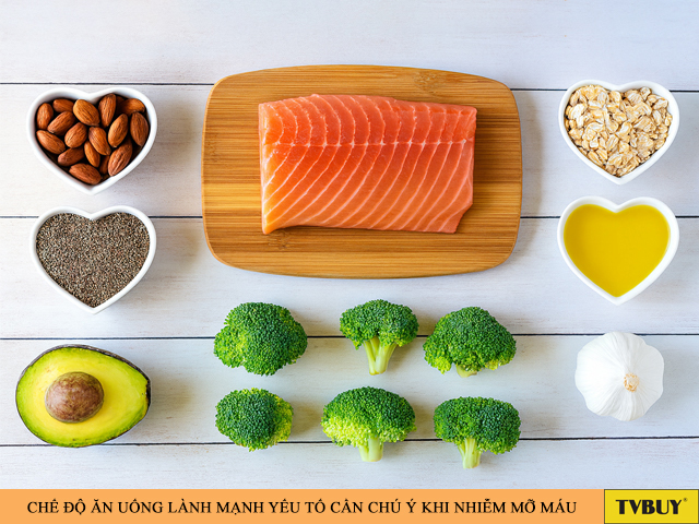 Đới với những người bị mỡ máu, chế độ ăn uống lành mạnh là yếu tố cần được chú ý hàng đầu.