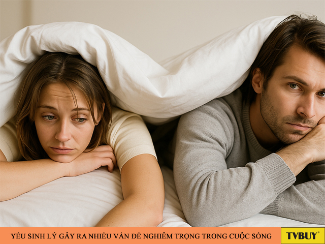 Yếu sinh lý gây ra nhiều vấn đề nghiêm trọng trong cuộc sống