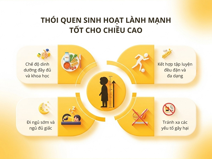 4 thói quen sinh hoạt tốt cho chiều cao phát triển hết tiềm năng.