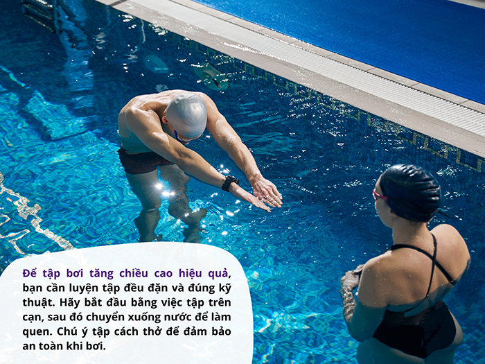 Những điều cần lưu ý khi bơi để đảm bảo an toàn