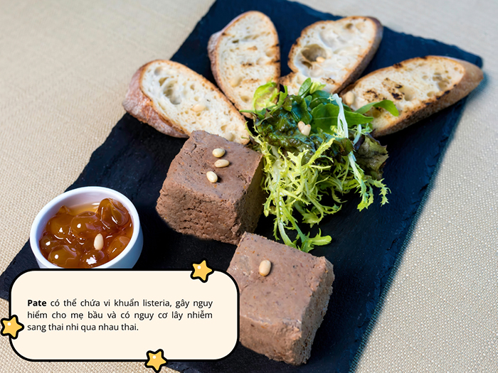Pate là thực phẩm dễ sinh vi khuẩn nếu không được bảo quản đúng cách