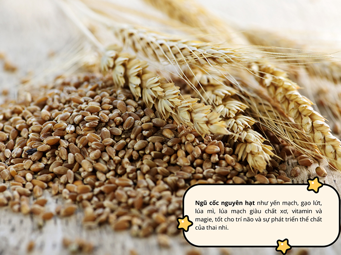 Ngũ cốc giàu dinh dưỡng, phù hợp chế độ ăn của thai phụ