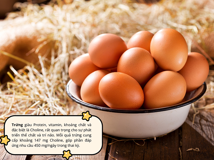 Trứng là thực phẩm tuy rẻ nhưng rất giàu dinh dưỡng