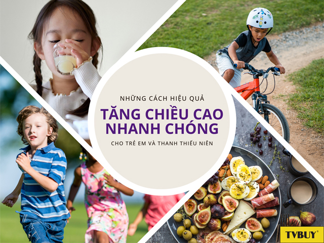 Tổng hợp các phương pháp hỗ trợ phát triển chiều cao