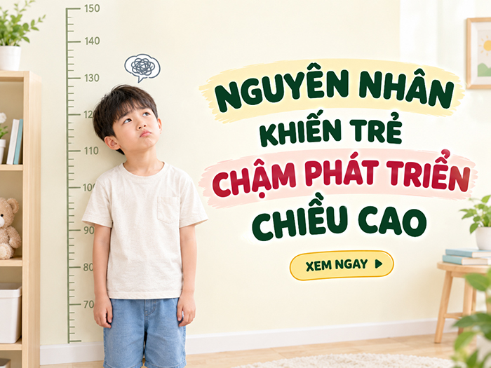 Xác định nguyên nhân khiến trẻ chậm cao để có cách cải thiện phù hợp.