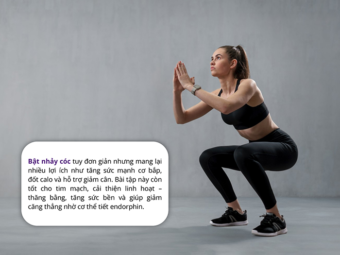 Bật nhảy cóc mang đến nhiều tác động tích cực cho xương khớp và sức khỏe