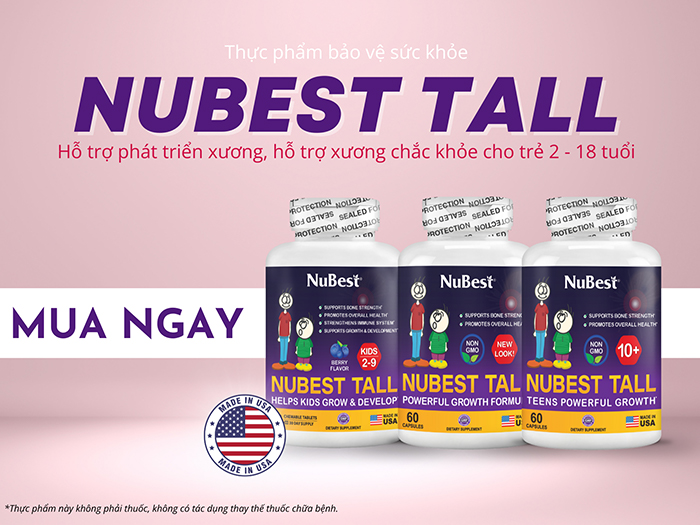 Dòng TPBVSK NuBest Tall hiện đã có mặt tại 118 quốc gia trong hơn 15 năm