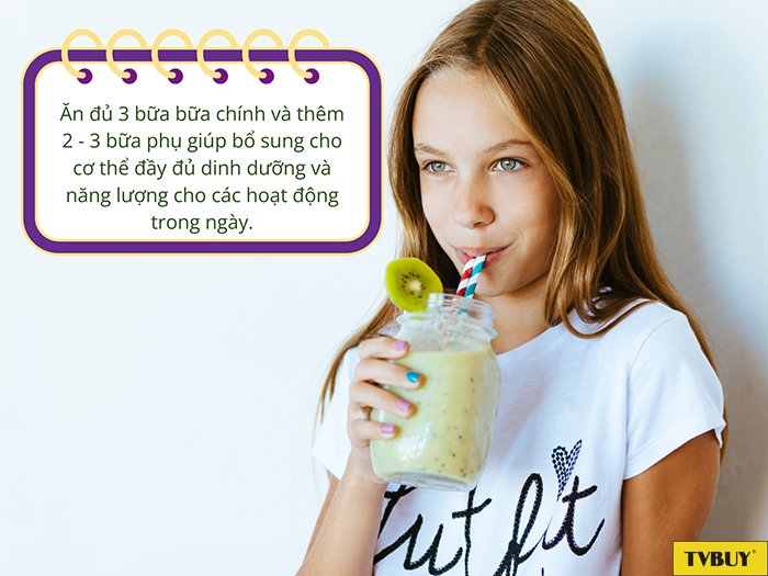 Bữa ăn phụ giúp bổ sung năng lượng và dinh dưỡng cho cơ thể