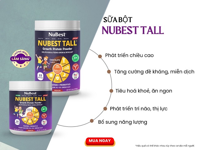 Bổ sung đều đặn 1 ly mỗi ngày giúp con yêu bứt phá chiều cao vượt trội
