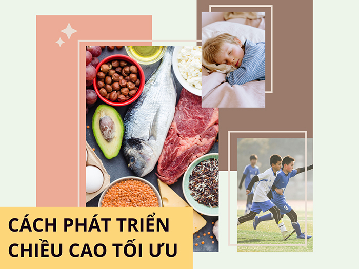 Những cách giúp cải thiện chiều cao hiệu quả.