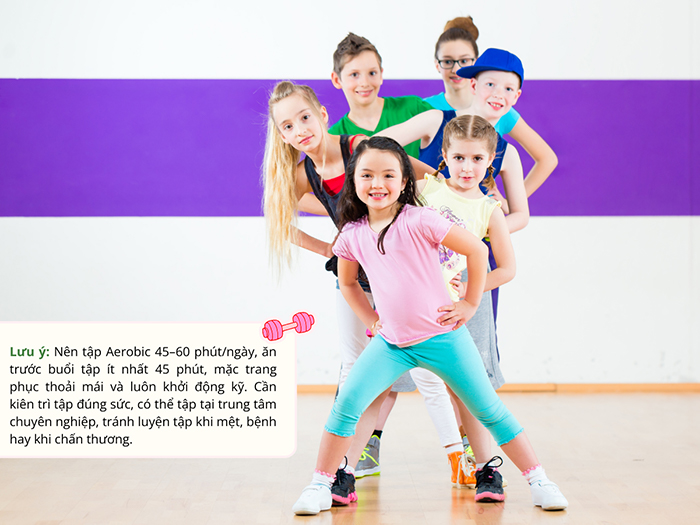 Việc tập luyện Aerobic cần được thực hiện khoa học, tần suất vừa phải để mang lại hiệu quả