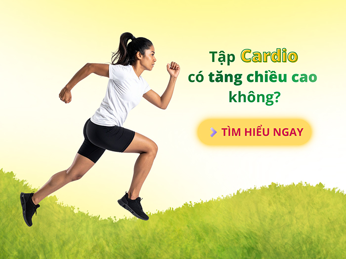 Tập Cardio hỗ trợ phát triển chiều cao và&nbsp;nhiều lợi ích sức khỏe