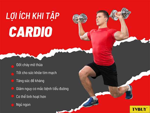 Những lợi ích khi tập luyện các bài tập cardio mỗi ngày
