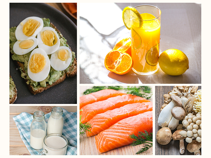 Thực phẩm giàu vitamin D nên bổ sung trong chế độ ăn uống