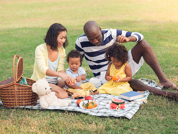 Môi trường sống trong lành giúp bé khỏe mạnh và phát triển tốt