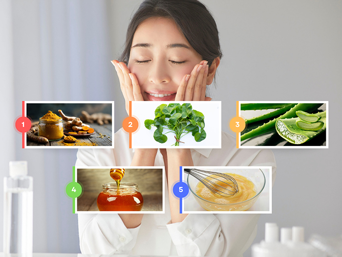 Trị nám với các nguyên liệu tự nhiên, lành tính cho da