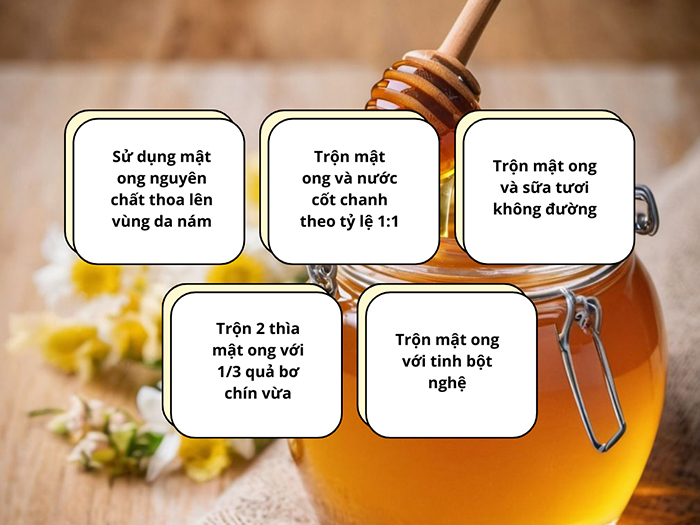 Các công thức trị nám với mật ong