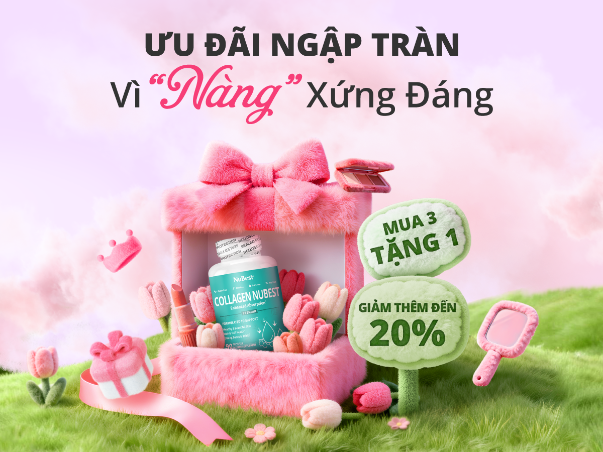 Mua sản phẩm uy tín với chương trình ƯU ĐÃI NGẬP TRÀN - VÌ "NÀNG" XỨNG ĐÁNG