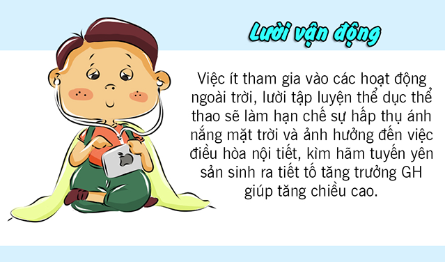 7 lý do khiến con trai không thể cao thêm 7 lý do khiến con trai không thể cao thêm