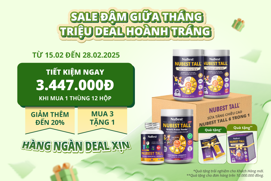Mua càng nhiều, giảm càng “sung” với “Sale Đậm Giữa Tháng - Bùng Nổ Triệu Deal”