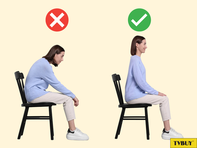 Tư thế thẳng lưng là điều kiện giúp xương chắc khỏe