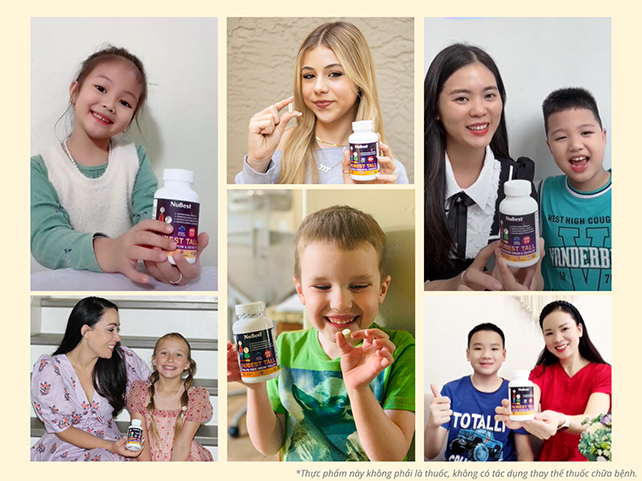 NuBest Tall được tin dùng toàn cầu