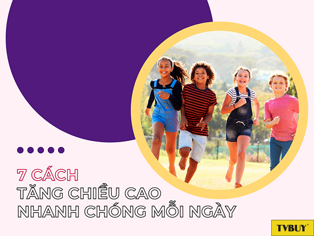 Những phương pháp khoa học giúp tăng chiều cao hiệu quả cho trẻ em và thanh thiếu niên