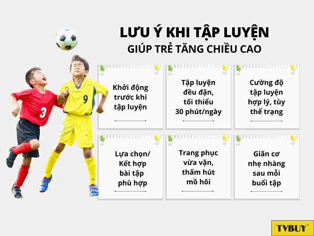 Tuân thủ các lưu ý giúp trẻ vận động đạt hiệu suất cao hơn