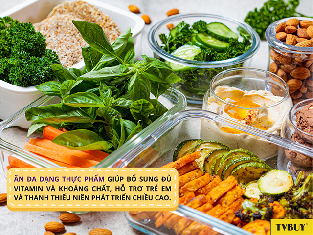 Ăn đúng thực phẩm cần thiết là quan trọng cho trẻ ở độ tuổi 14