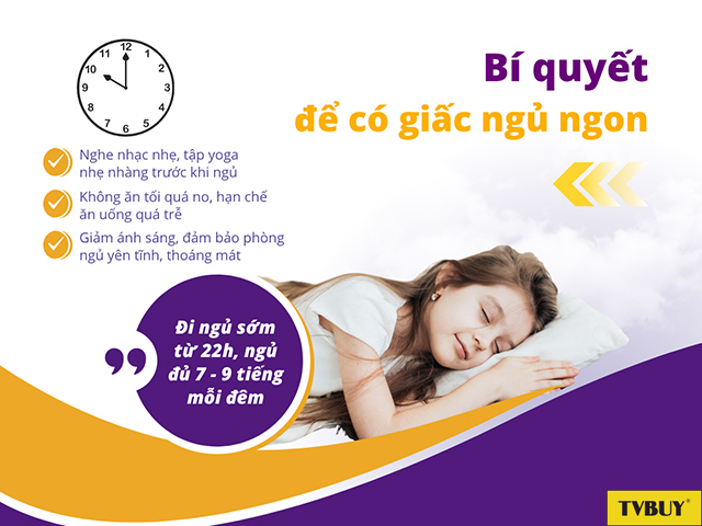 Chăm sóc giấc ngủ giúp trẻ em và thanh thiếu niên có điều kiện thuận lợi tăng chiều cao