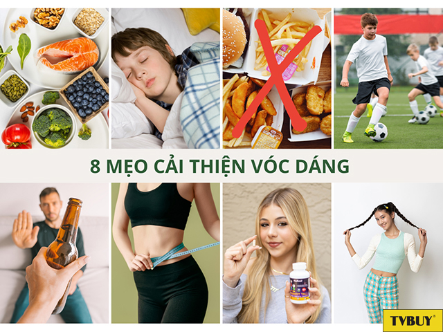 Sinh hoạt lành mạnh là cách tốt nhất giúp bạn sở hữu thân hình đạt chuẩn