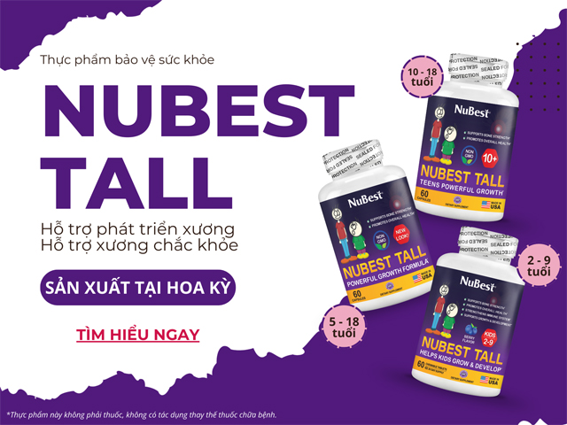 Các loại TPBVSK NuBest Tall hiện có mặt tại hàn Quốc và 118 quốc gia