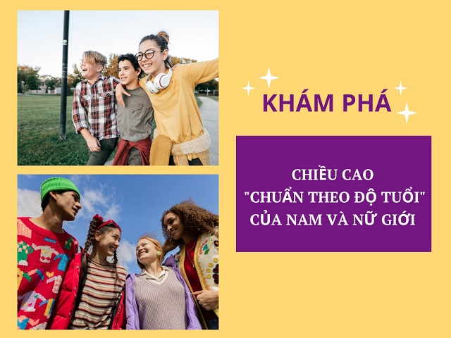 Tìm hiểu ngay chiều cao chuẩn theo từng độ tuổi