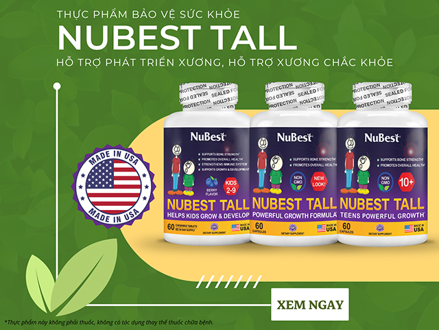 Dòng thực phẩm bảo vệ sức khỏe NuBest Tall được đón nhận tại 118 quốc gia toàn cầu