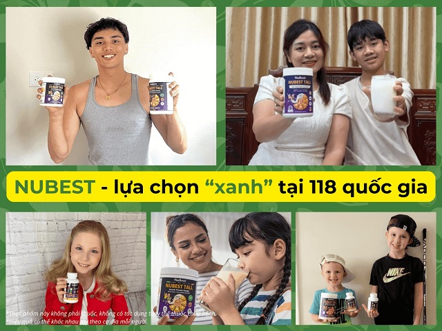 Bổ sung dưỡng chất chiết xuất thiên nhiên với TPBVSK và thực phẩm bổ sung từ NuBest
