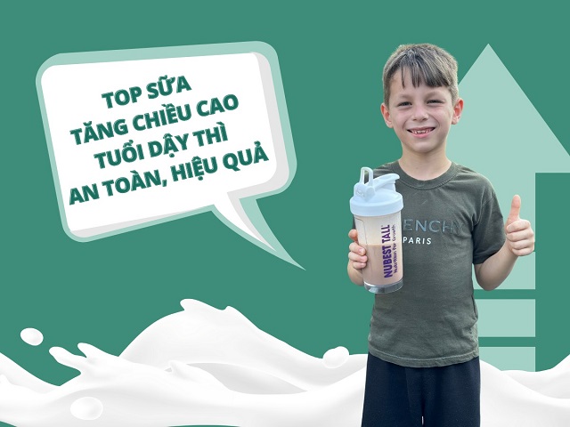 Bật mí cách chọn sữa tăng chiều cao cho tuổi dậy thì 