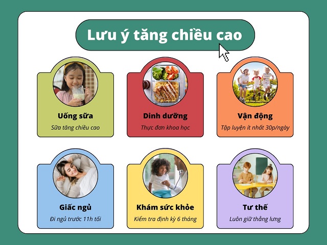 Đảm bảo các thói quen sinh hoạt lành mạnh giúp trẻ tăng chiều cao tối đa