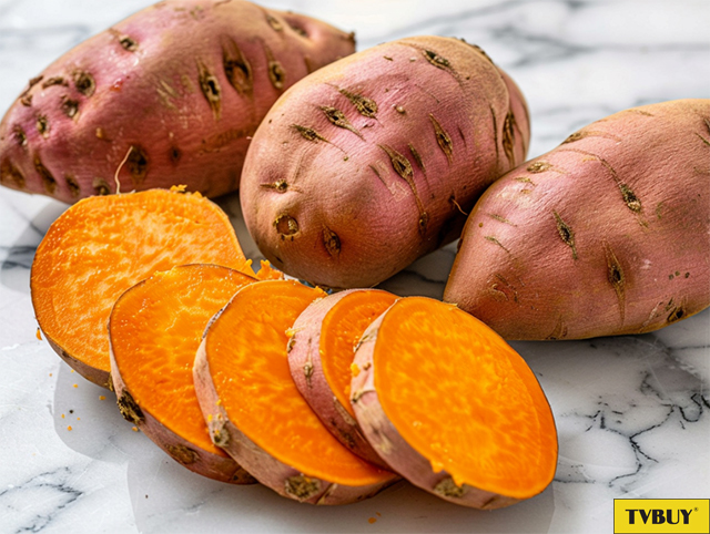 Khoai lang – nguồn cung cấp vitamin A giúp làm đẹp da tốt nhất cho cơ thể.