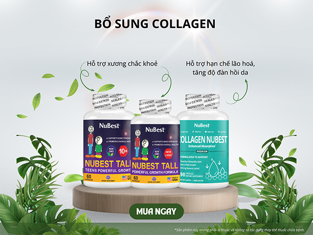 Thực phẩm chức năng là nguồn bổ sung collagen cho cơ thể