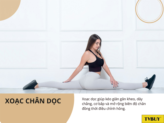 Tư thế xoạc chân dọc dễ thực hiện, hiệu quả cho trẻ em và thanh thiếu niên