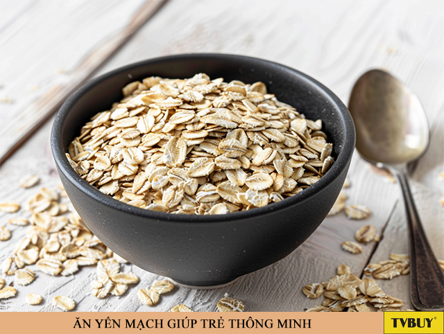 bột yến mạch giúp trẻ thông minh hơn