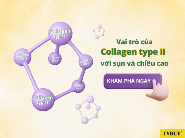 Collagen có vai trò quan trọng tới phát triển chiều cao